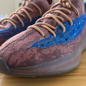 Adidas Brown and Blue Sneakers